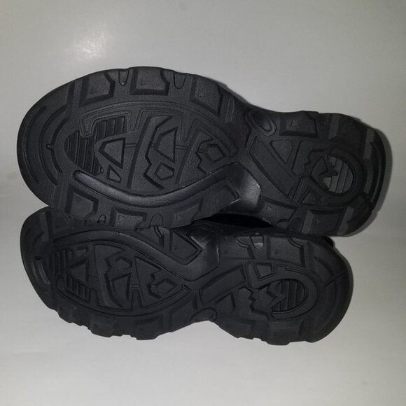 NEW Safety Toe Black Shoes Work ANSI Z41 PT99 ~ Men's Size 7 /Approx Women's 8.5 - Picture 7 of 12